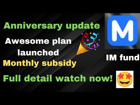 IM fund new update ! anniversary celebration 🥳🎉 Invest now!! #imfund