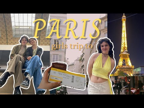 Girl's trip to PARIS / museum hopping, cafes and bookshops