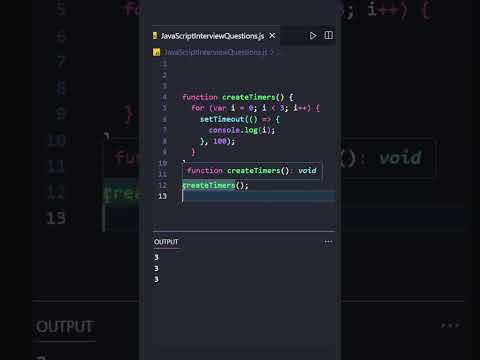 JavaScript Popular Interview Question.#javascriptinterviewquestions#javascriptinterview#javascript