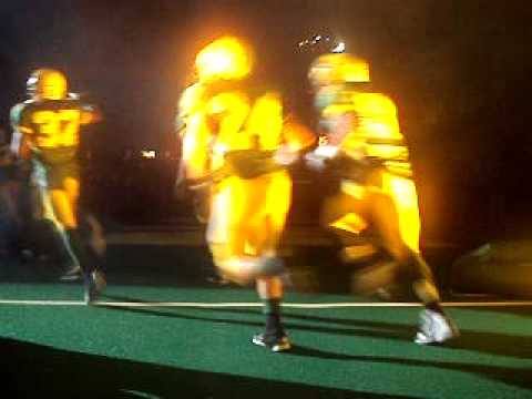 2010 Bison Football Run-In