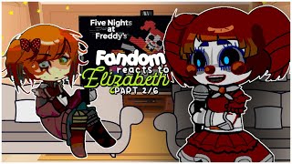 [WIP] FANDOM REACTS TO ELIZABETH // pt.2 // AFTON FAMILY