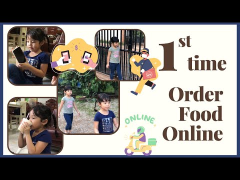 First Time Try Using Food Delivery Service | Fun at Home