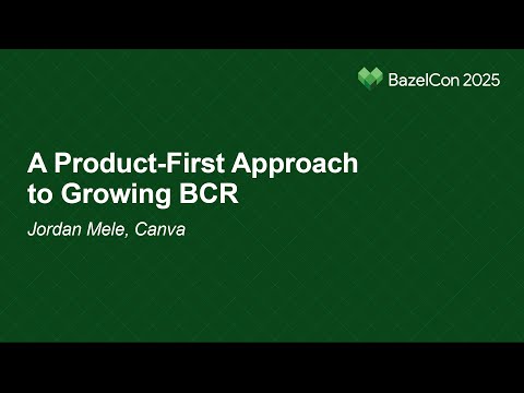 A Product-First Approach to Growing BCR - Jordan Mele, Canva