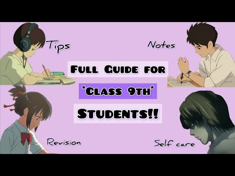 Full Guide for Class 9th Students| How to study in class 9th |Tips #study #students #class9 #fypシ 💕