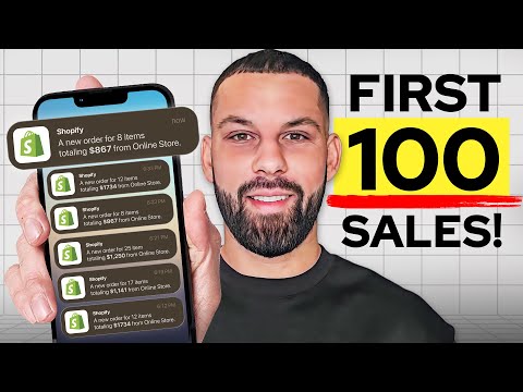 Fastest Way to Get Your First 100 Sales on Shopify (2025)