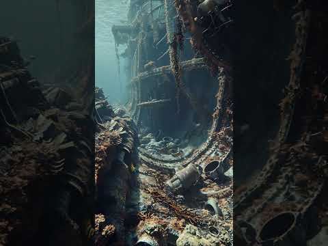 The mysterious depths of the vast ocean #ThrillingAdventure #Exploration #UnderwaterMysteries