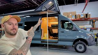 "Inside the NEW 2025 Mercedes Sprinter 170 AWD Camper Van | Brooklyn Camper Vans Full Tour
