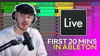 First 20 Mins in Ableton (2026)