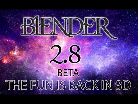 Blender 2.8 Beta How To Downlond 2.8 Blender Master