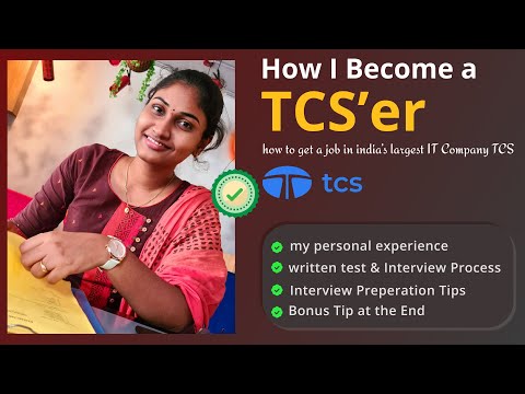 HOW TO GET A JOB IN TCS FOR FRESHERS | TCS INTERVIEW EXPERIENCE | TCS NQT