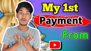 My First Payment 💸From Youtube.....😎my 1st Earning From Youtube 2022