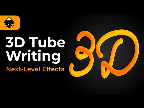 3 Methods for 3D Tube Text in Inkscape