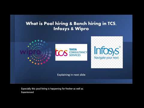 What is Bench hiring in TCS, Infosys & Wipro | bench period is good or bad.