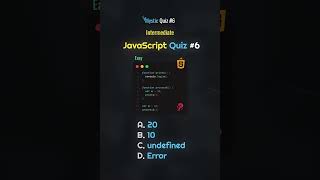 Quiz #6: Can you guess the answer? Write it in the comments 🤔