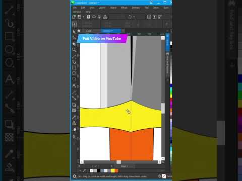 How to create Sword Vector In Coreldraw also available tutorial #phalanas #vectorclasses #shorts