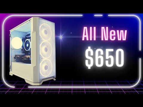 Budget $650 All New parts Gaming PC build and ship! Ep.3