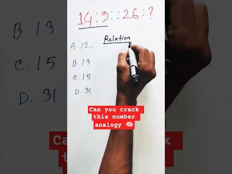 Can You Crack This Number Analogy in 10 Seconds? #NumberAnalogy #Numbersystem #mathtricks #shorts