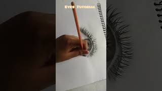 Let's draw an Eye with me . Eyes Tutorial #shortvideo#youtubeshorts#eyestutorial#viral#explore