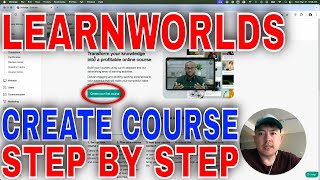 ✅  How To Create Course In LearnWorlds🔴
