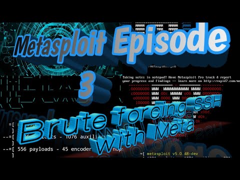 Learn System Hacking E3  Brute forcing SSH with Meta | Cyber Tech Shani