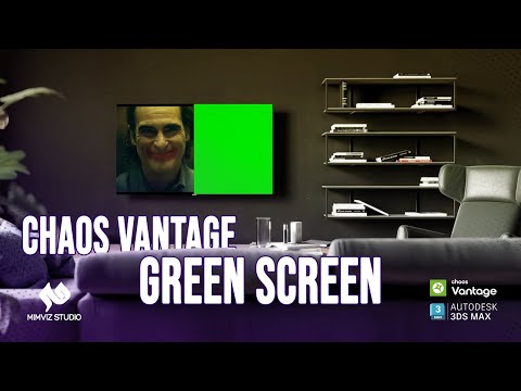 Chaos Vantage & After Effect - Green Screen Technique