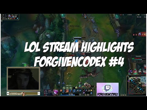Lol Stream Highlights #4 ForgivenCodex | Tristana hit the tower twice