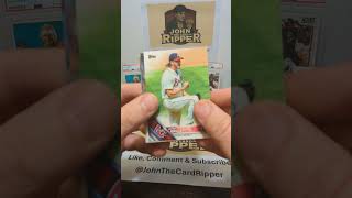 2016 Topps Baseball Series 1 #johnthecardripper #topps #rippingpacks #baseballcards #nostalgia