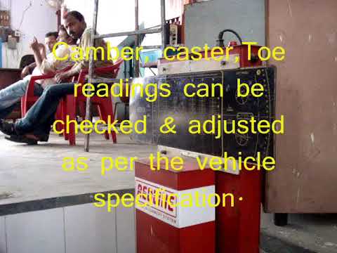 Laser wheel demo 2