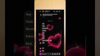 Instagram New Heart Update | Instagram New Heart Update In Chat | Instagram Heart Emoji #shorts