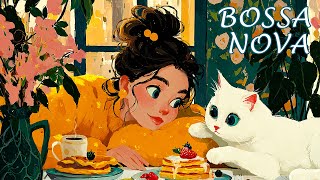 Acoustic Bossa Nova Music ☕ Relaxing Jazz & Coffee Shop Ambience for Study, Work, Focus 🎶🍂