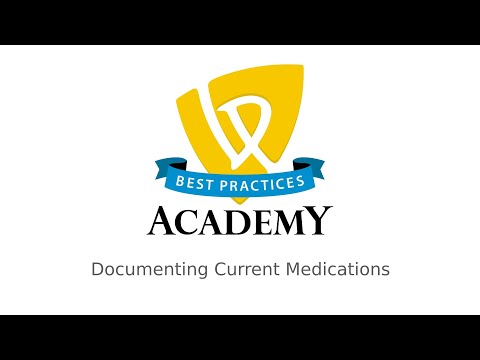 2 0 Documenting Current Medications