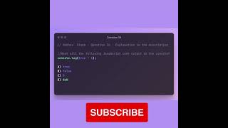 Guess the Output in JavaScript Problem-36 | JavaScript  Questions  #javascript  #reactjs