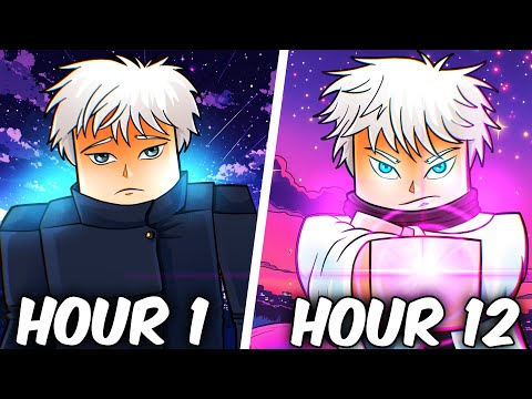 I Survived as GOJO SATORU in Jujutsu Infinite Roblox!