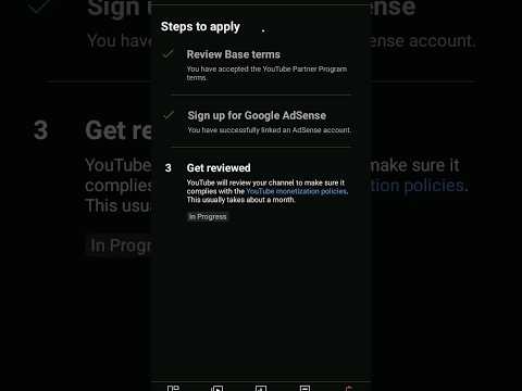 youtube monetization #earnonline #adsens #onlineearning google ads connect 3step