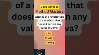 Method Mastery in Java #programmingshorts #corejava #javaforbeginners #javaquiz #javamcq #javashorts