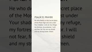 Psalm 91 #jesuslovesyou #christianprayer #faithhabits #gospel #amen #god #love #shorts #bibleverse