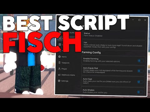 The *MOST INSANE* Script/Hack For The NEW Fisch Update (Roblox Fisch Script)