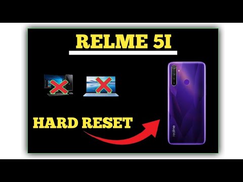 Realme 5/5i/5s/5 Pro Hard Reset, Forgot Password, PIN, Pattern Unlock