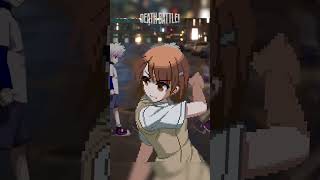 She can see through my illusions? | Killua VS Misaka DEATH BATTLE