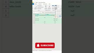 Excel Power Query for Data Cleaning #excel #dataexperts #datascience  #exceltips #databasics
