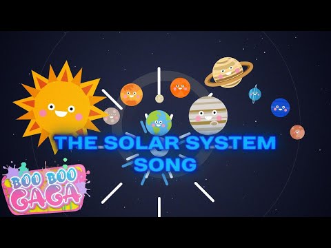 The Solar System | Planets Song for Kids [by Boo Boo Gaga] #booboogaga