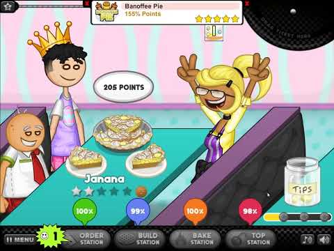 Papa's Bakeria Rank 23: Unlocking Kingsley and Lemon Filling
