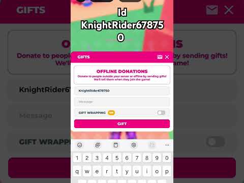 Day 1 of Checking my offline donation. Id- KnightRider678750