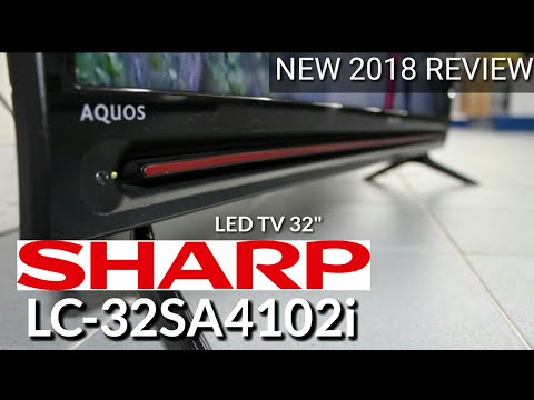 REVIEW LED TV SHARP LC 32SA4102i NEW 2018 indonesia HD