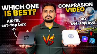 Jio Set Top Box vs Airtel Xstream Box Full Comparison 2026 – Which One Is Best?🔥