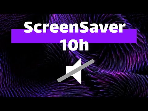 [Screensaver] Simple purple drift - 10h and no audio