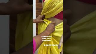 Linen sarees!!easy draping!!At RuffleTrends.com or RuffleTrends app#codavailable#freeshipping#shorts