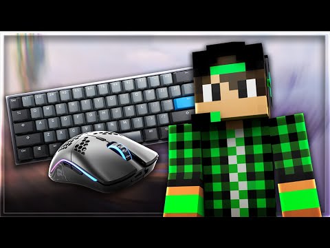 [4K/240FPS] Calming Keyboard + Mouse Sounds (Handcam) *Very Clicky* | Hypixel Bedwars