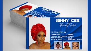Advanced Pixellab Tutorial - How To Design a Professional Business Card in Pixellab | Photoshop