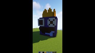 Blue character's house | Rainbow friends in Minecraft